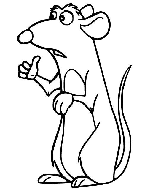 Ratatouille Coloring Pages