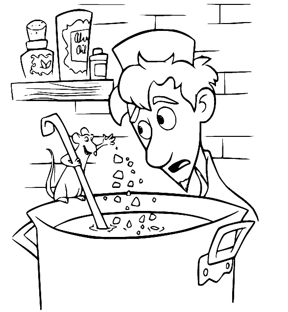 Ratatouille Coloring Pages