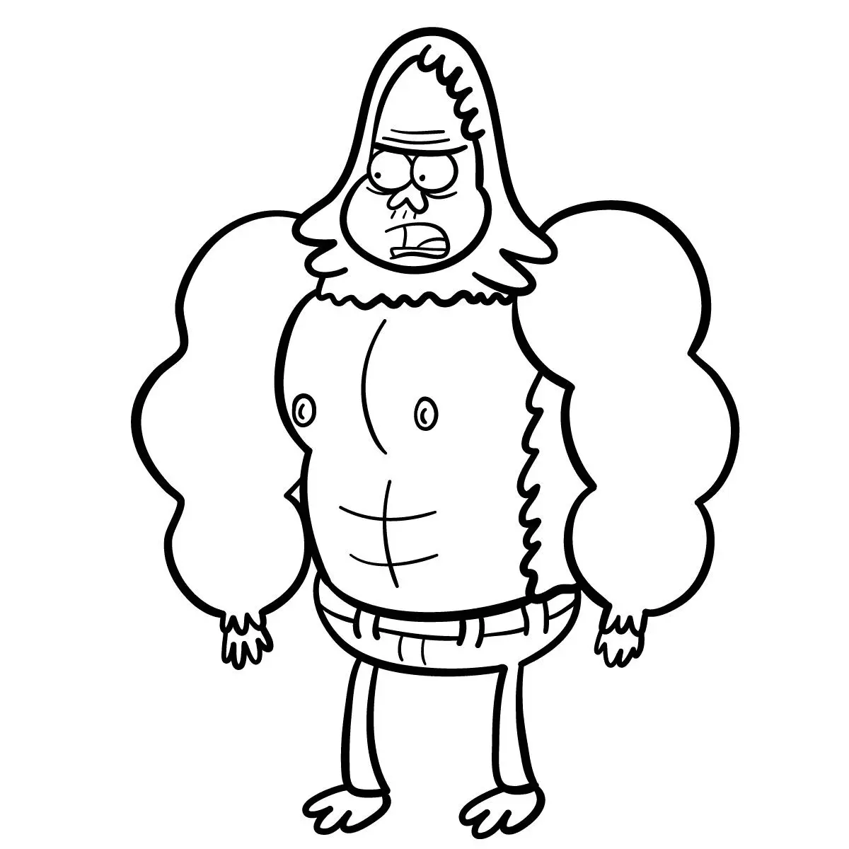 Regular Show Coloring Pages