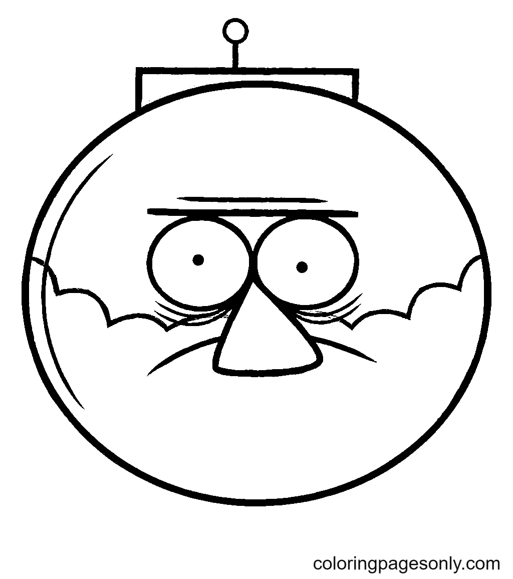 Regular Show Coloring Pages