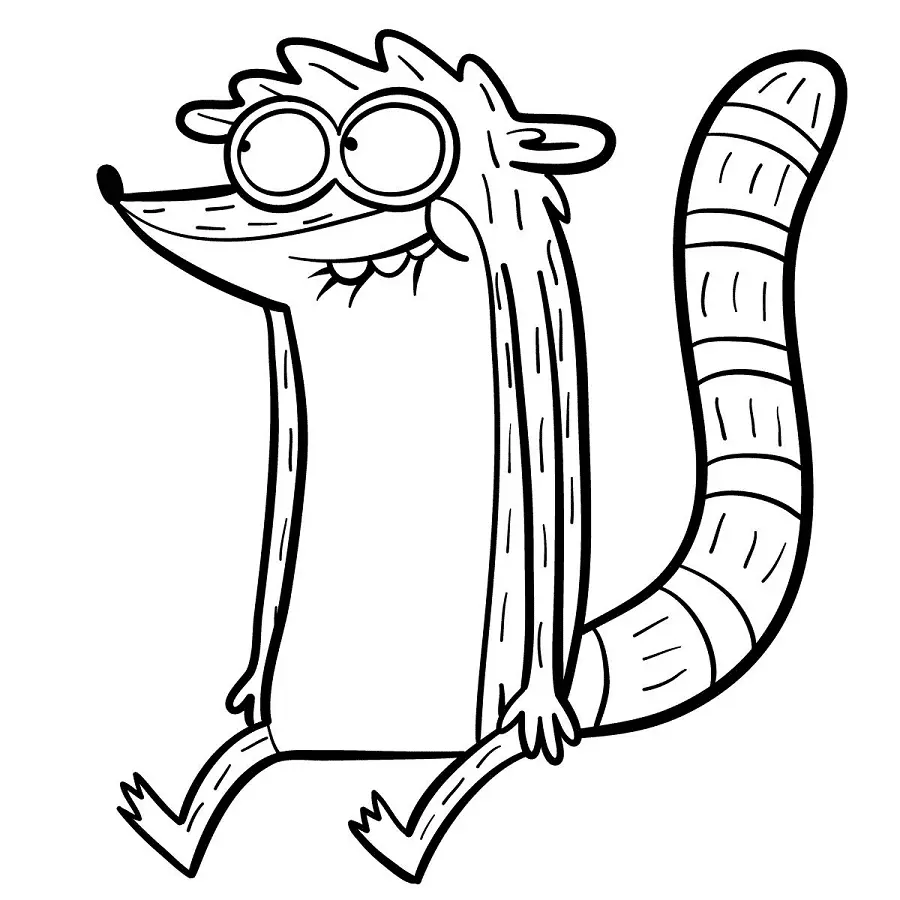 Regular Show Coloring Pages