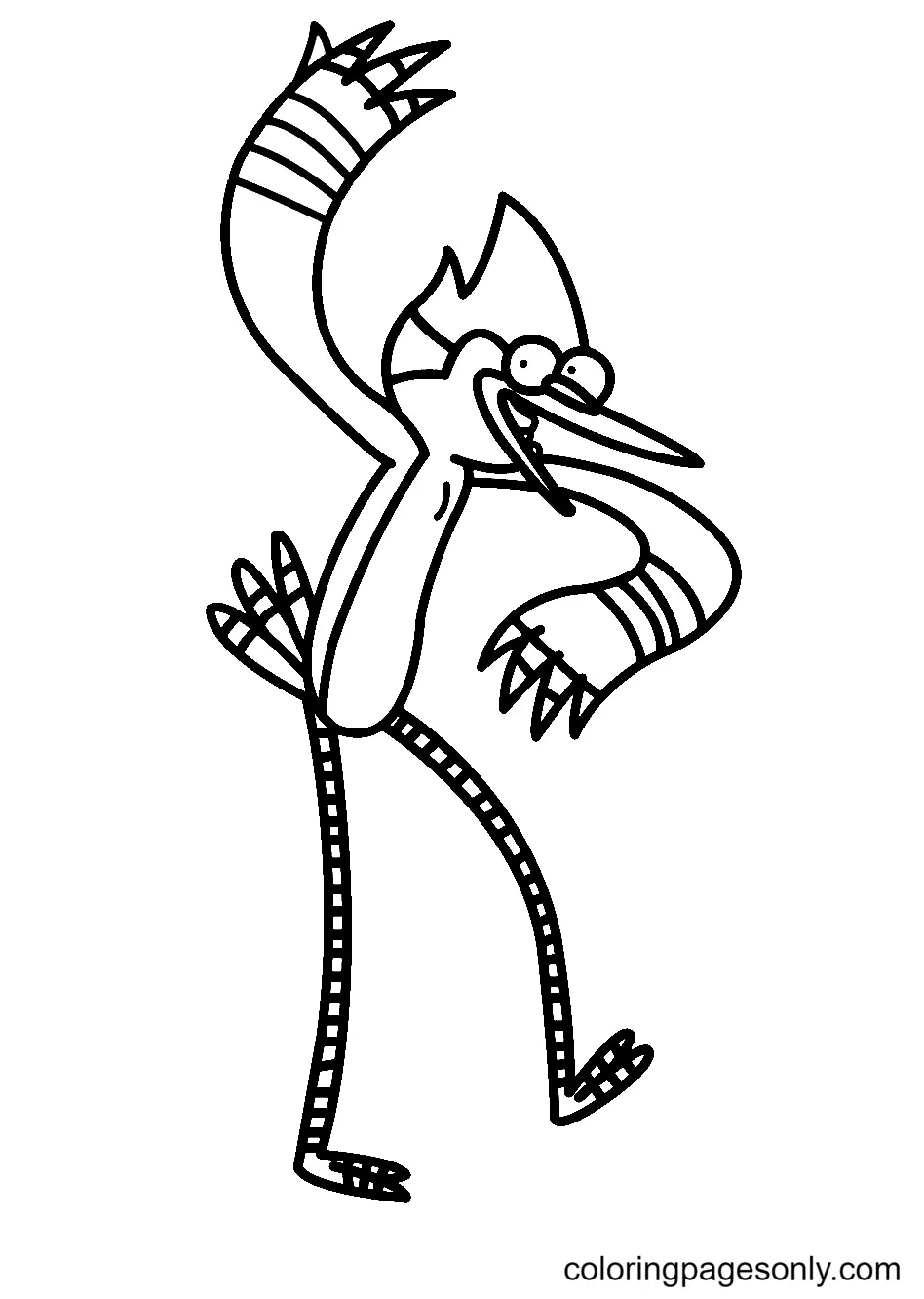 Regular Show Coloring Pages