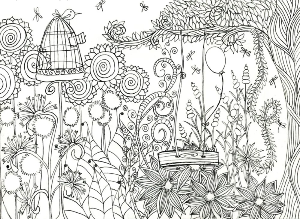 Relax Coloring Pages
