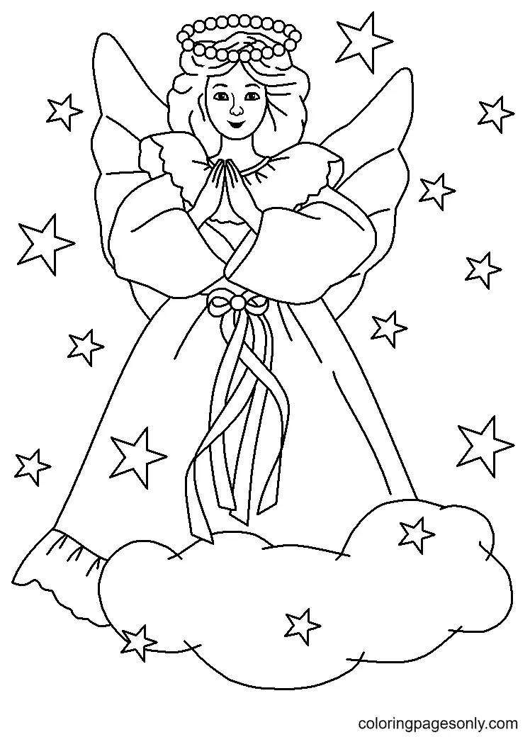 Religious Christmas Coloring Pages