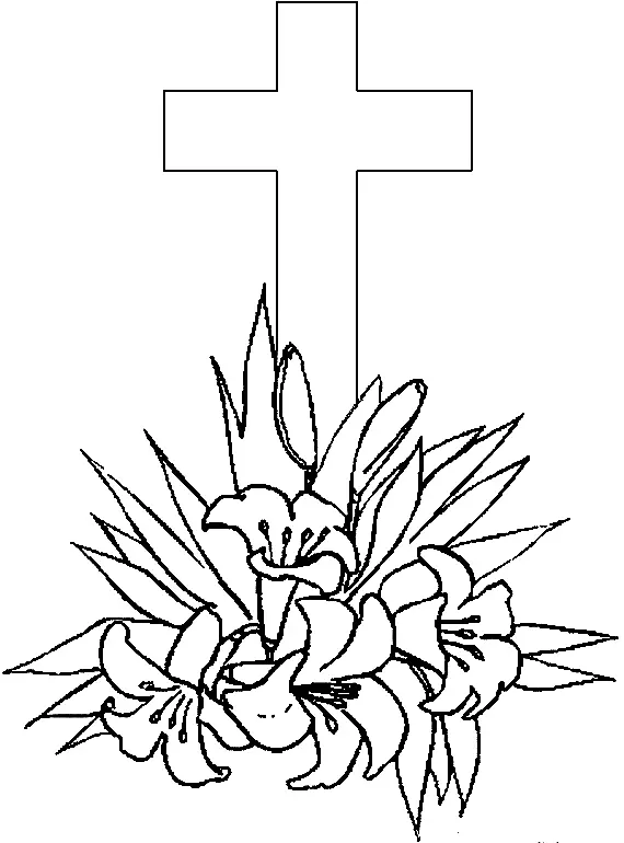 Religious Easter Coloring Pages