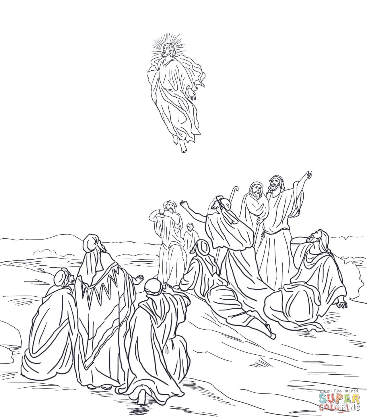 Religious Easter Coloring Pages