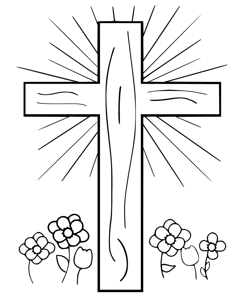 Religious Easter Coloring Pages