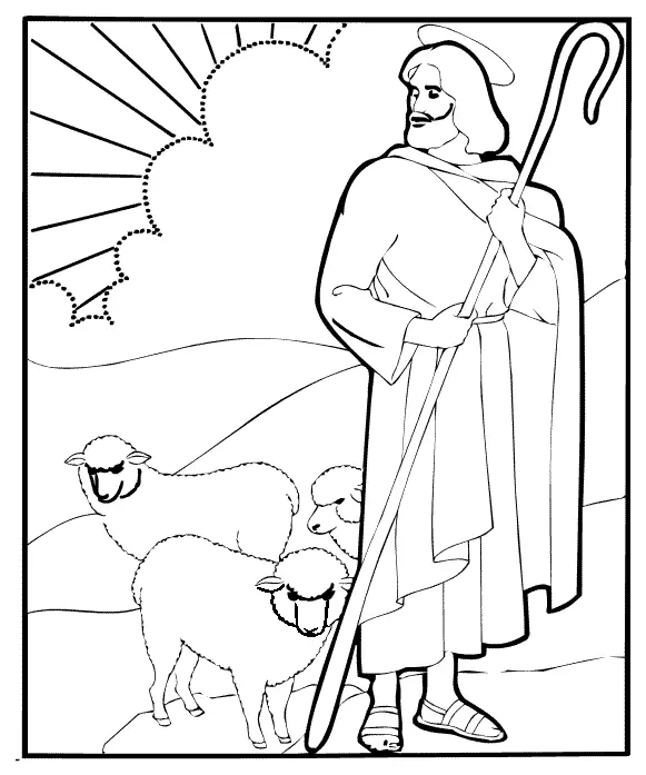 Religious Easter Coloring Pages