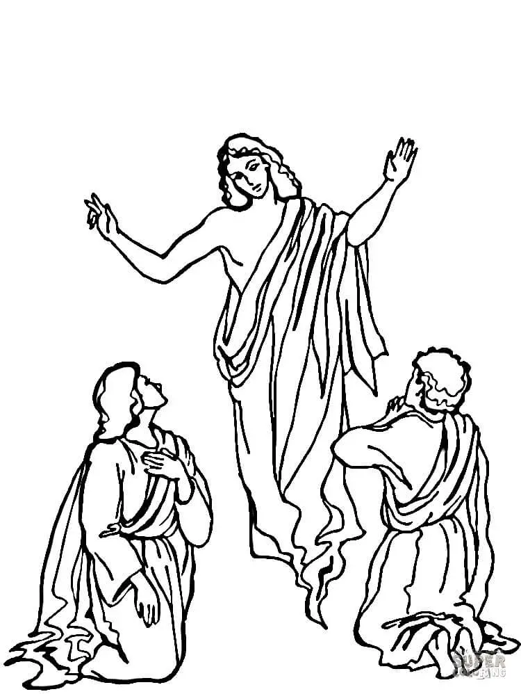 Religious Easter Coloring Pages