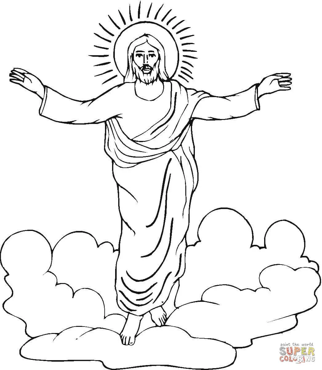 Religious Easter Coloring Pages