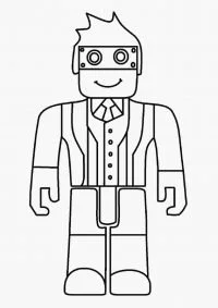 Roblox Coloring Pages