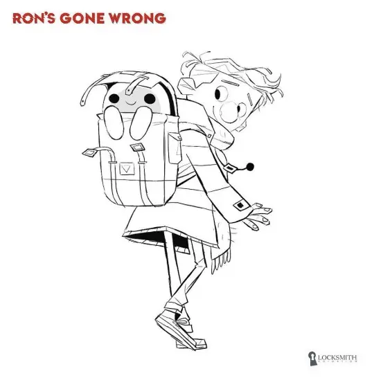 Ron s Gone Wrong Coloring Pages