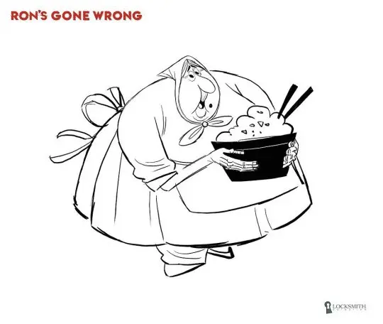 Ron s Gone Wrong Coloring Pages