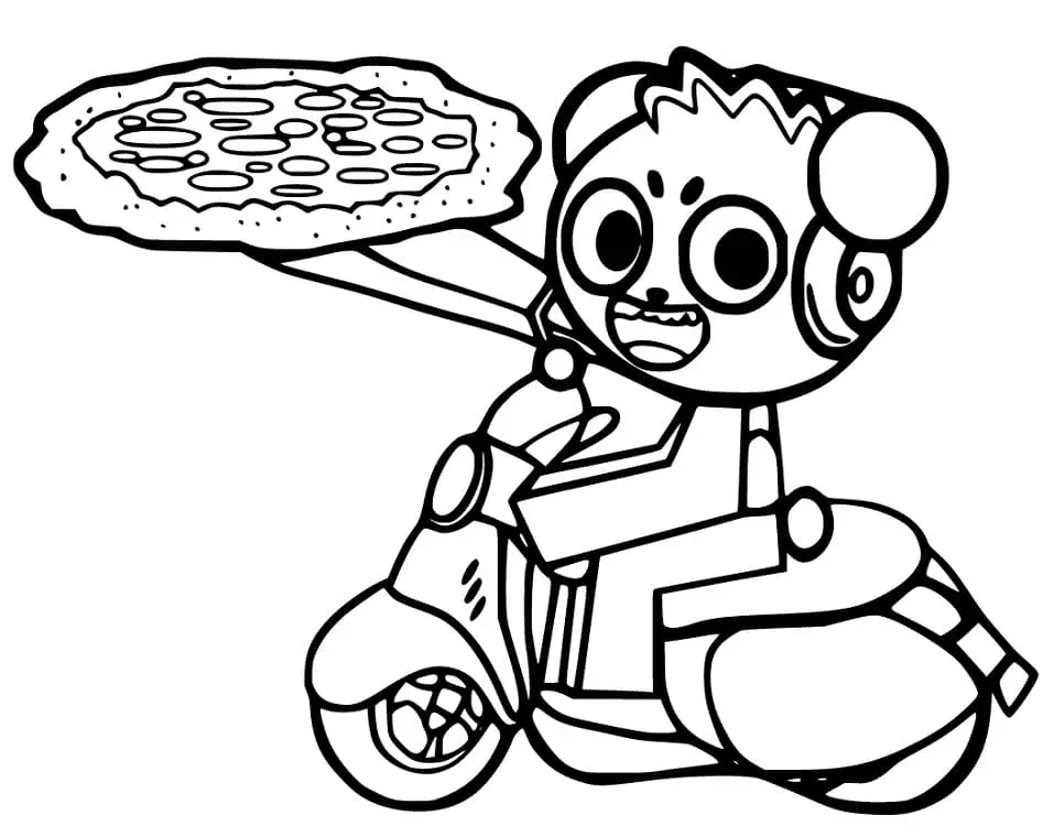 Ryan s World Coloring Pages