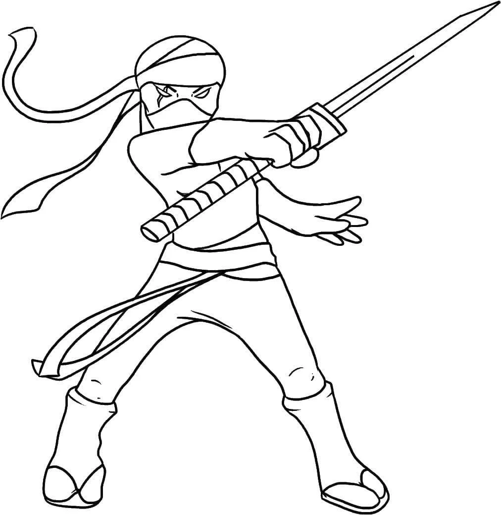 Samurai Coloring Pages