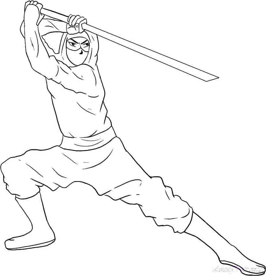 Samurai Coloring Pages