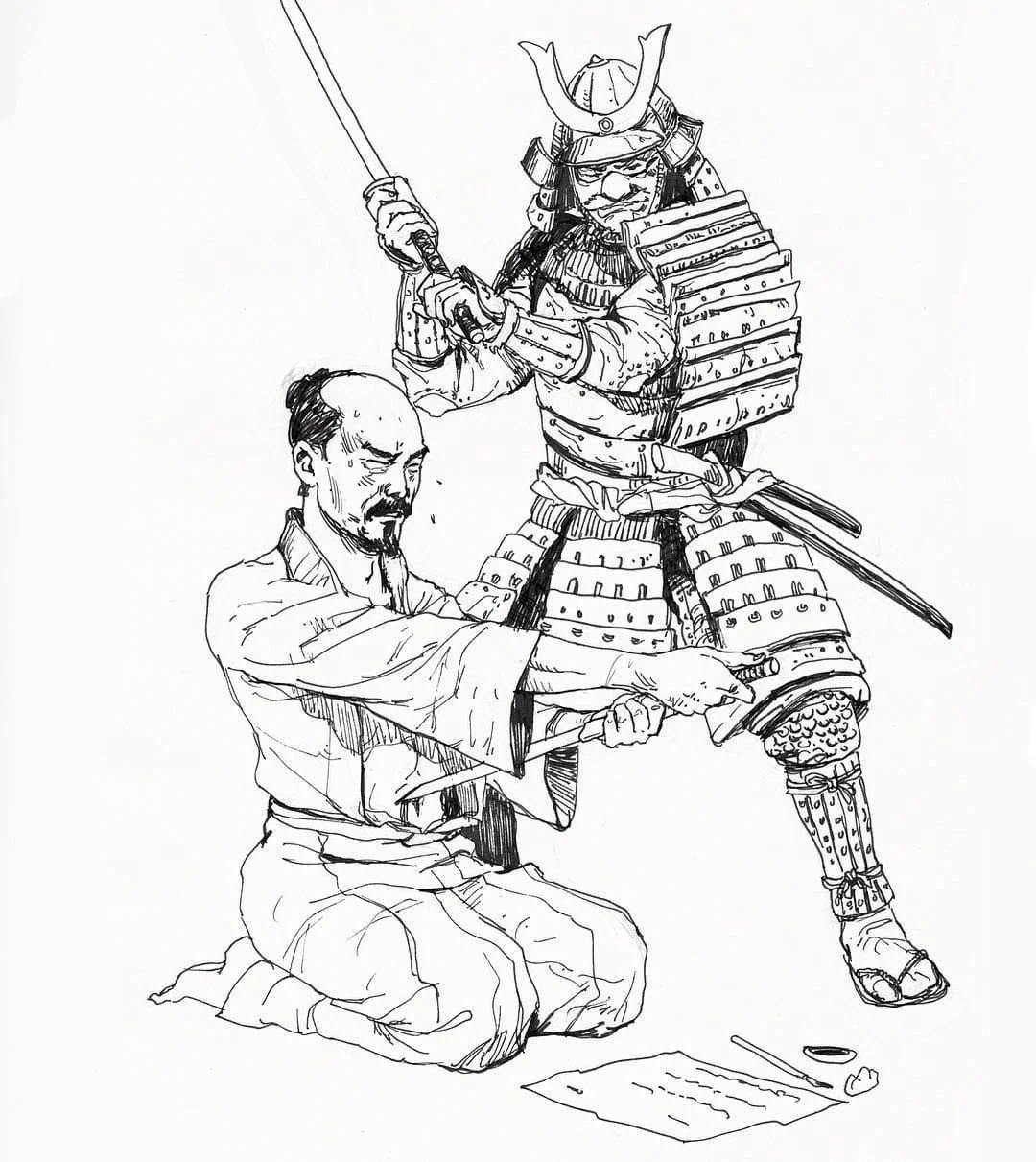 Samurai Coloring Pages