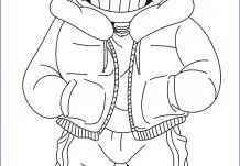 Sans Coloring Pages