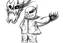 Sans Coloring Pages