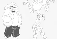 Sans Coloring Pages