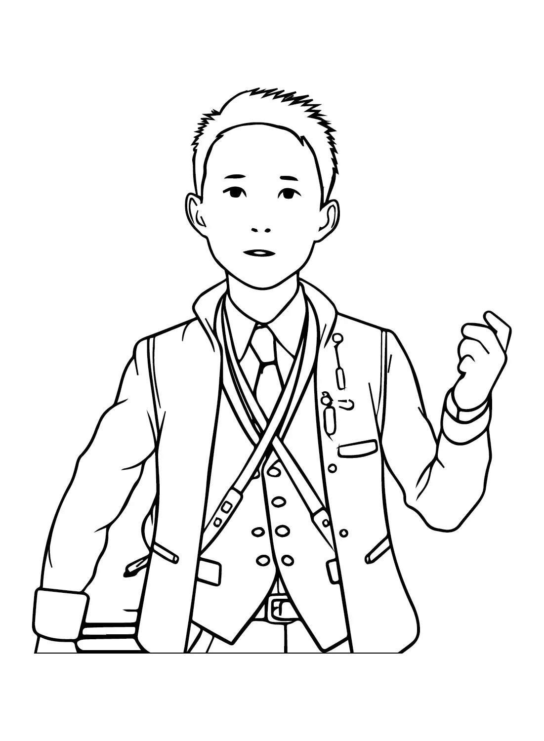 Shou Zi Chew Coloring Pages