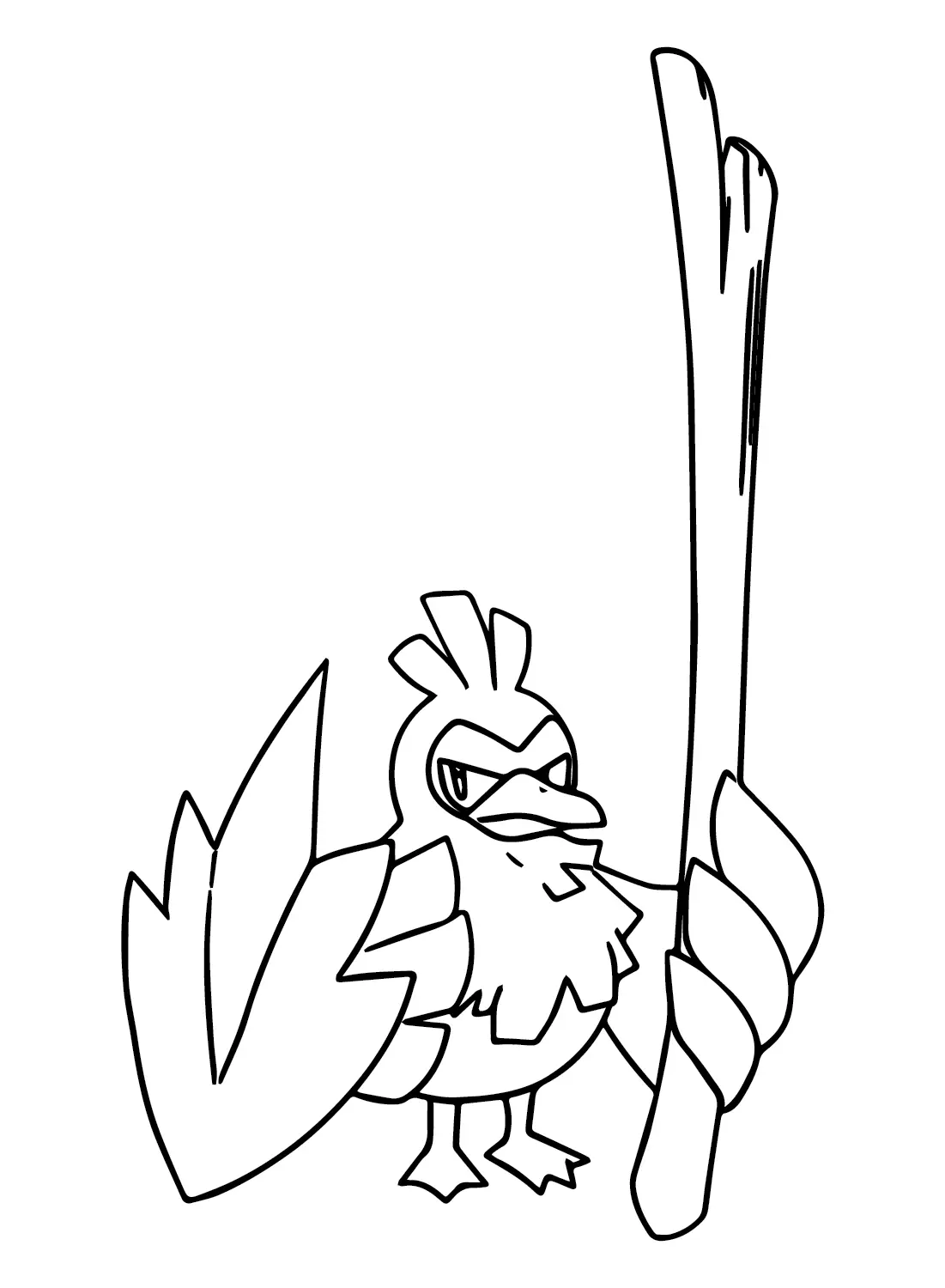 Sirfetch d Coloring Pages