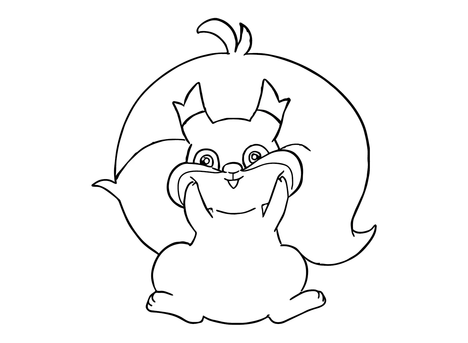 Skwovet Coloring Pages