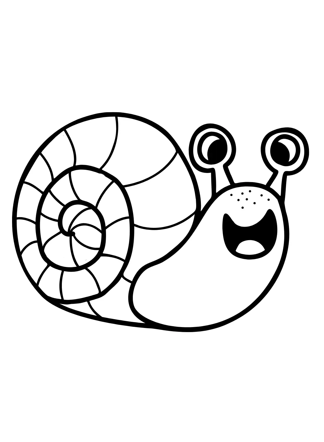 Snail Coloring Pages