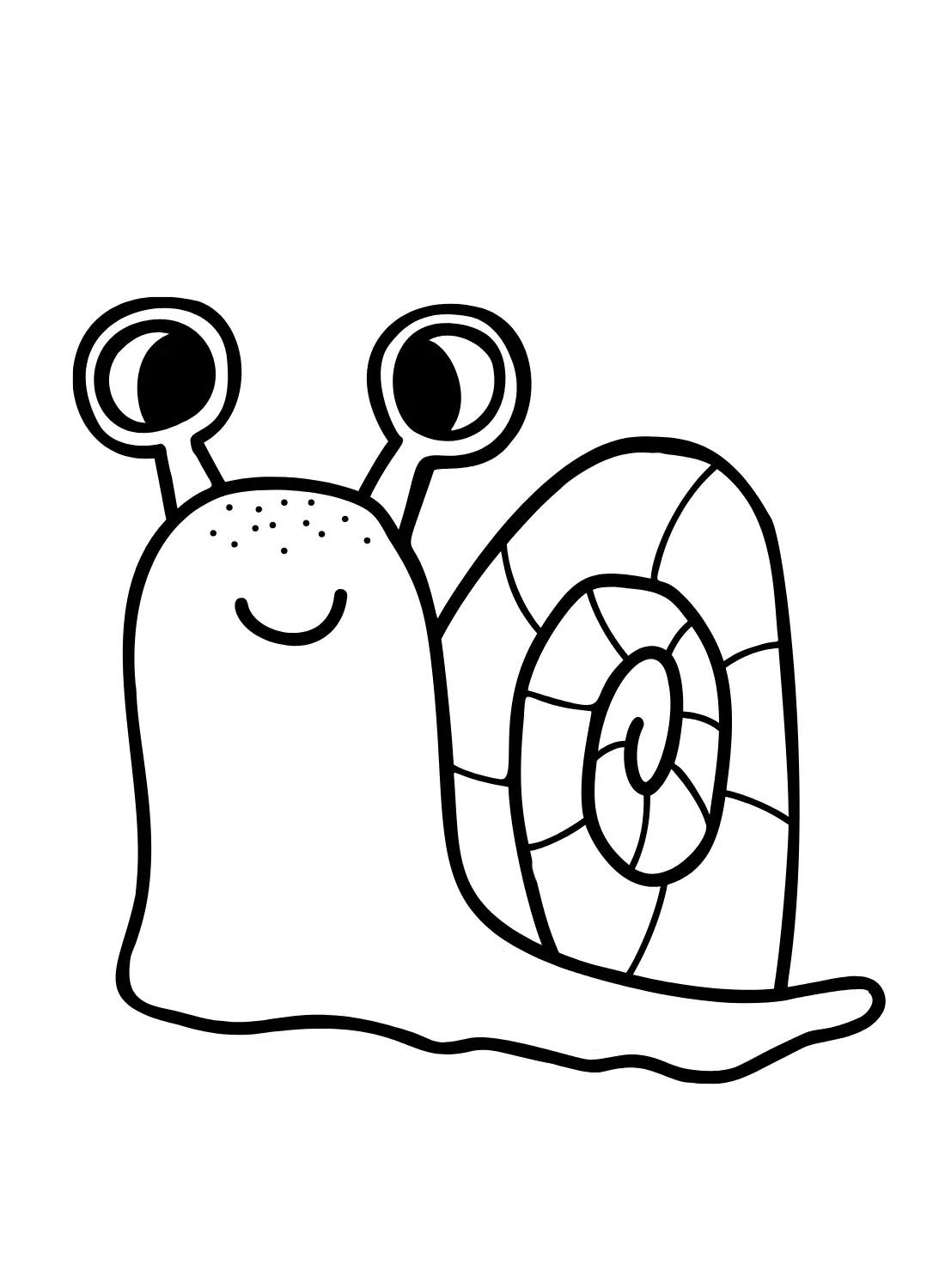 Snail Coloring Pages