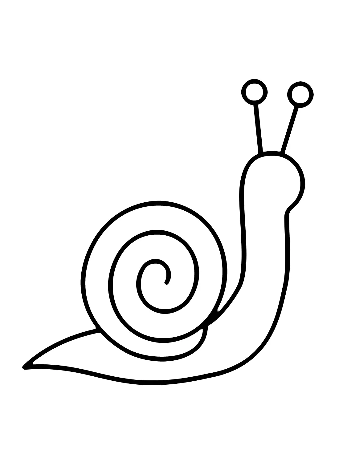 Snail Coloring Pages