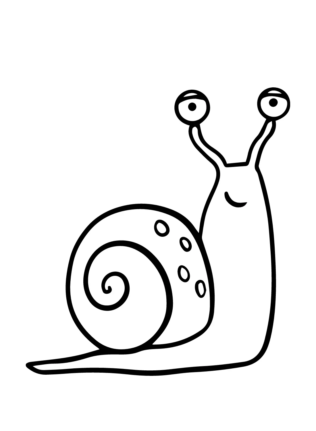 Snail Coloring Pages