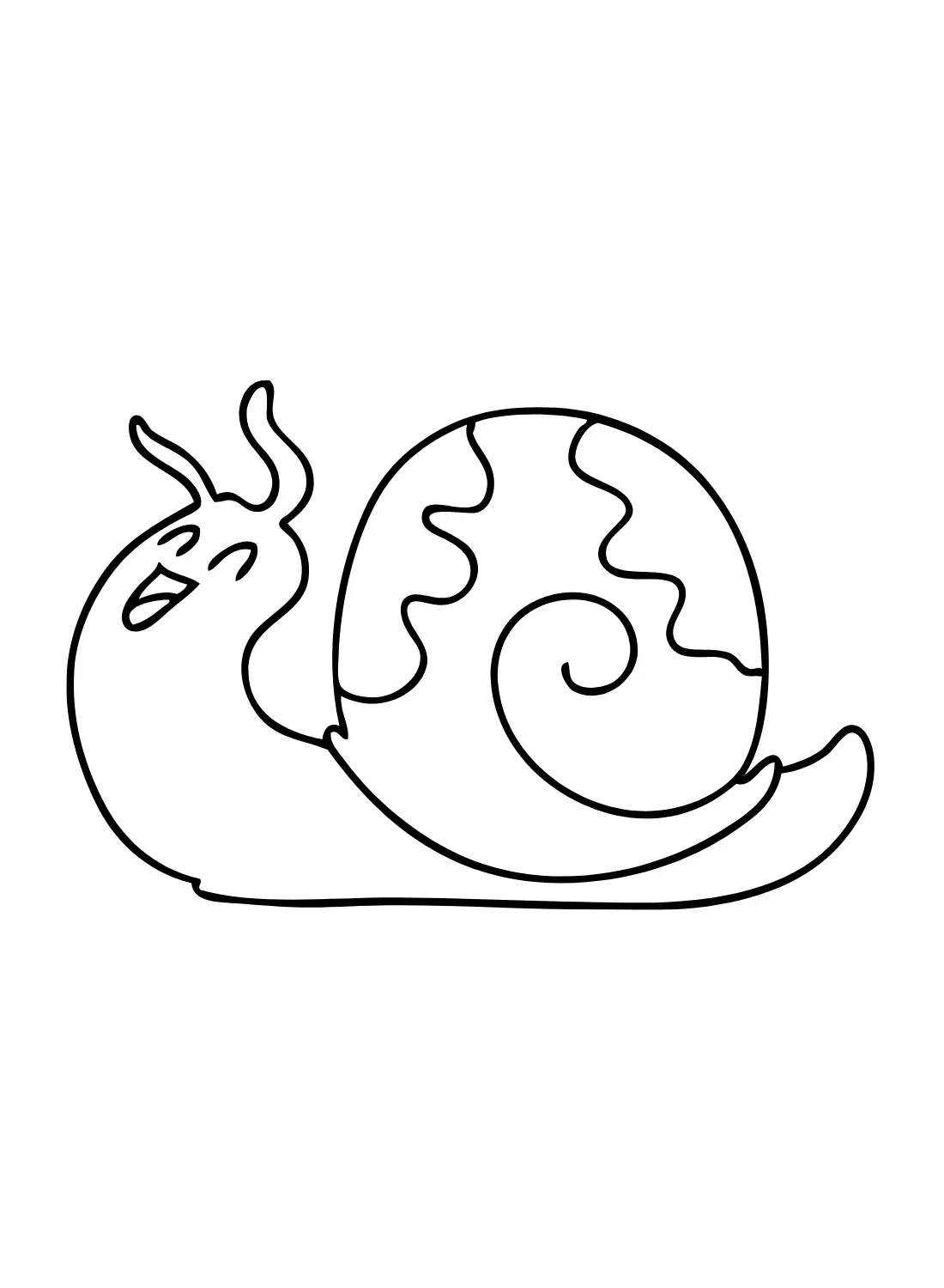 Snail Coloring Pages