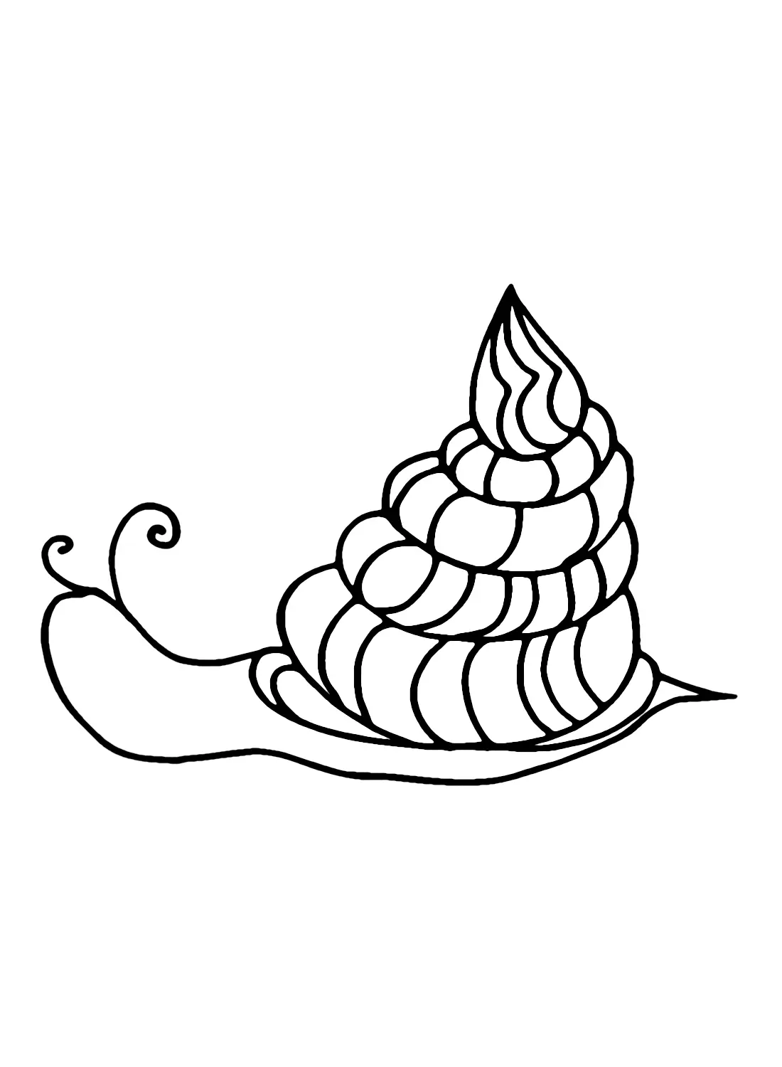 Snail Coloring Pages