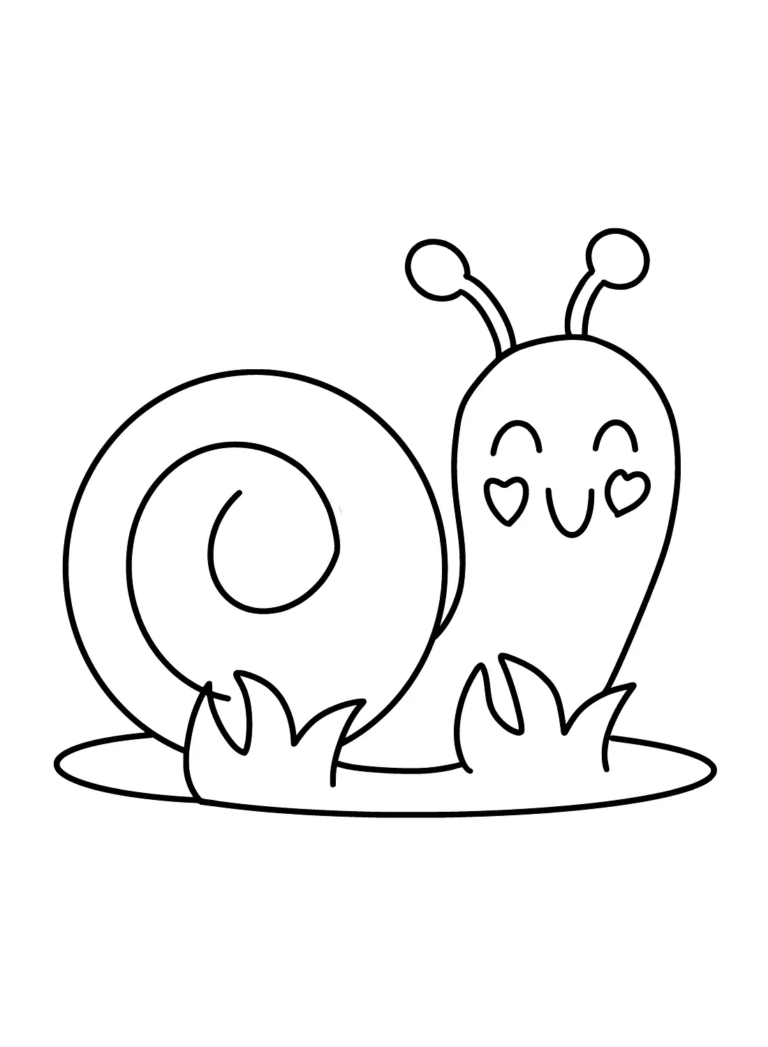 Snail Coloring Pages