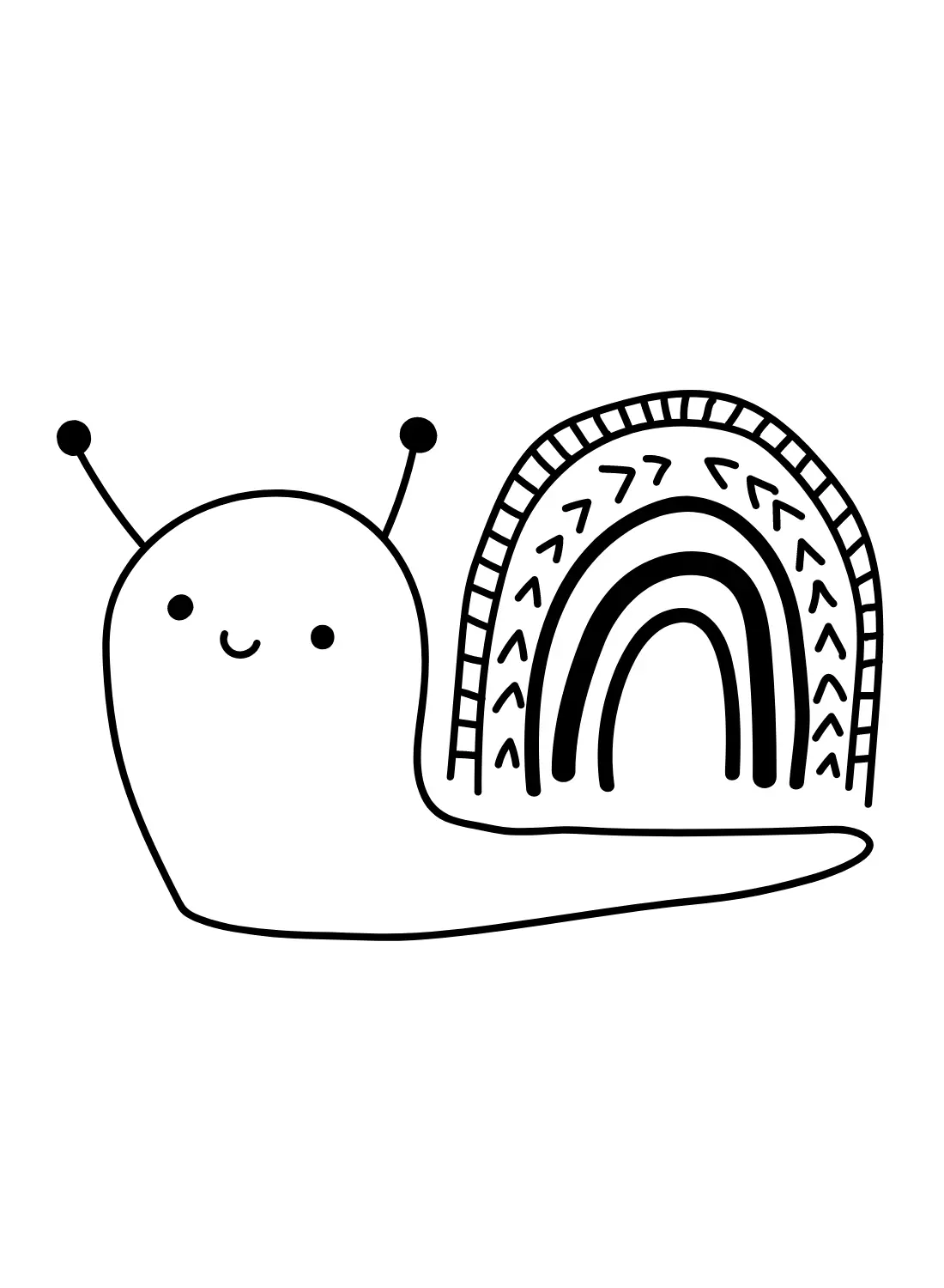 Snail Coloring Pages