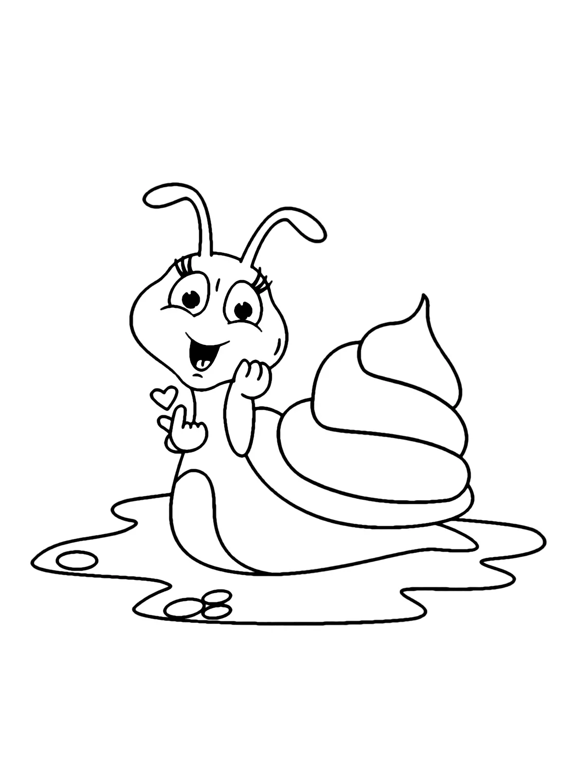 Snail Coloring Pages