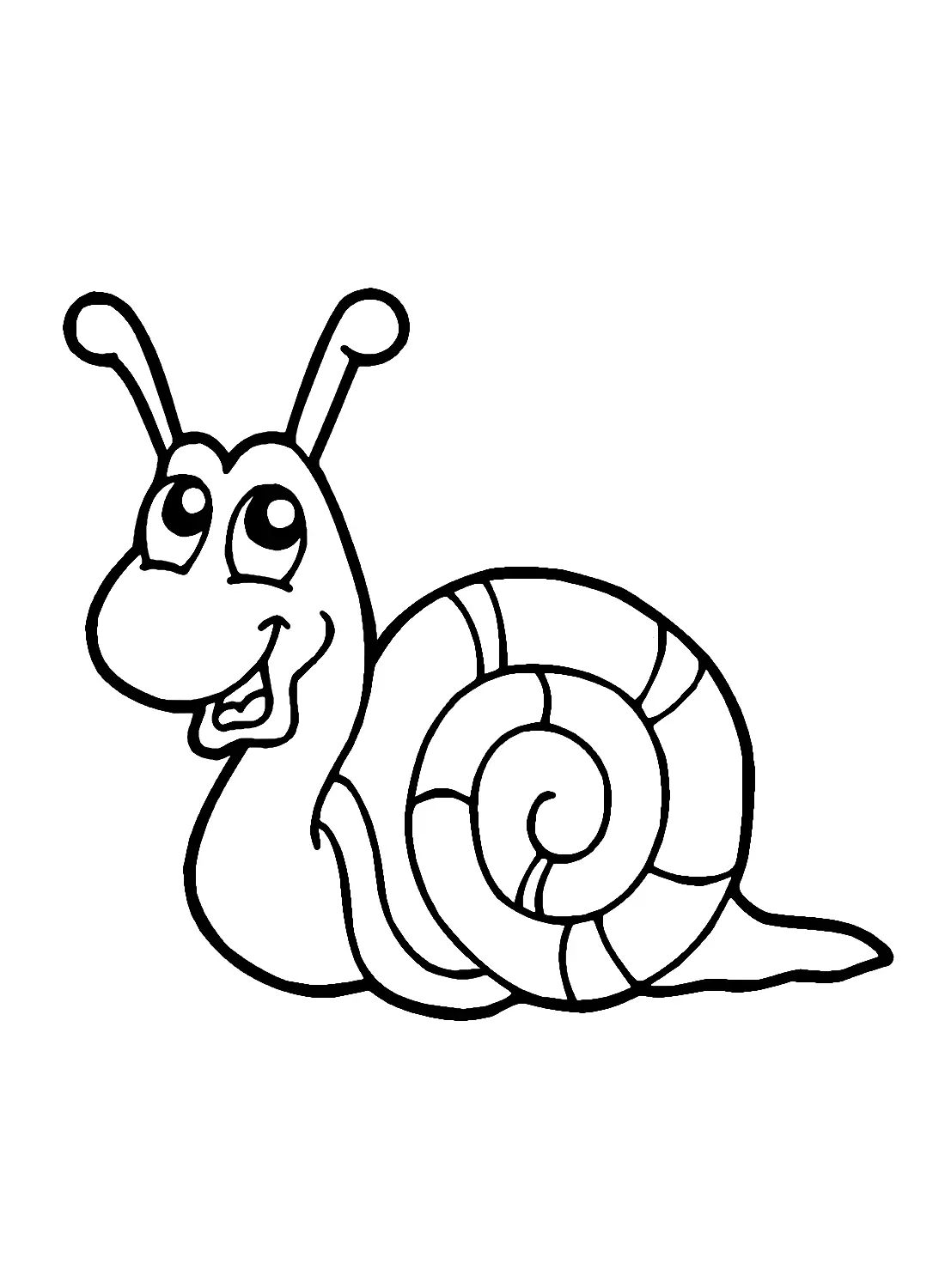 Snail Coloring Pages