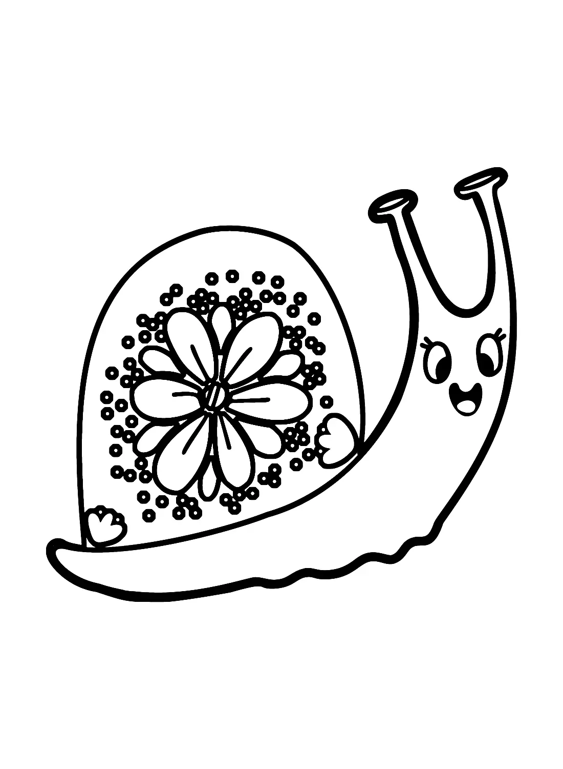 Snail Coloring Pages