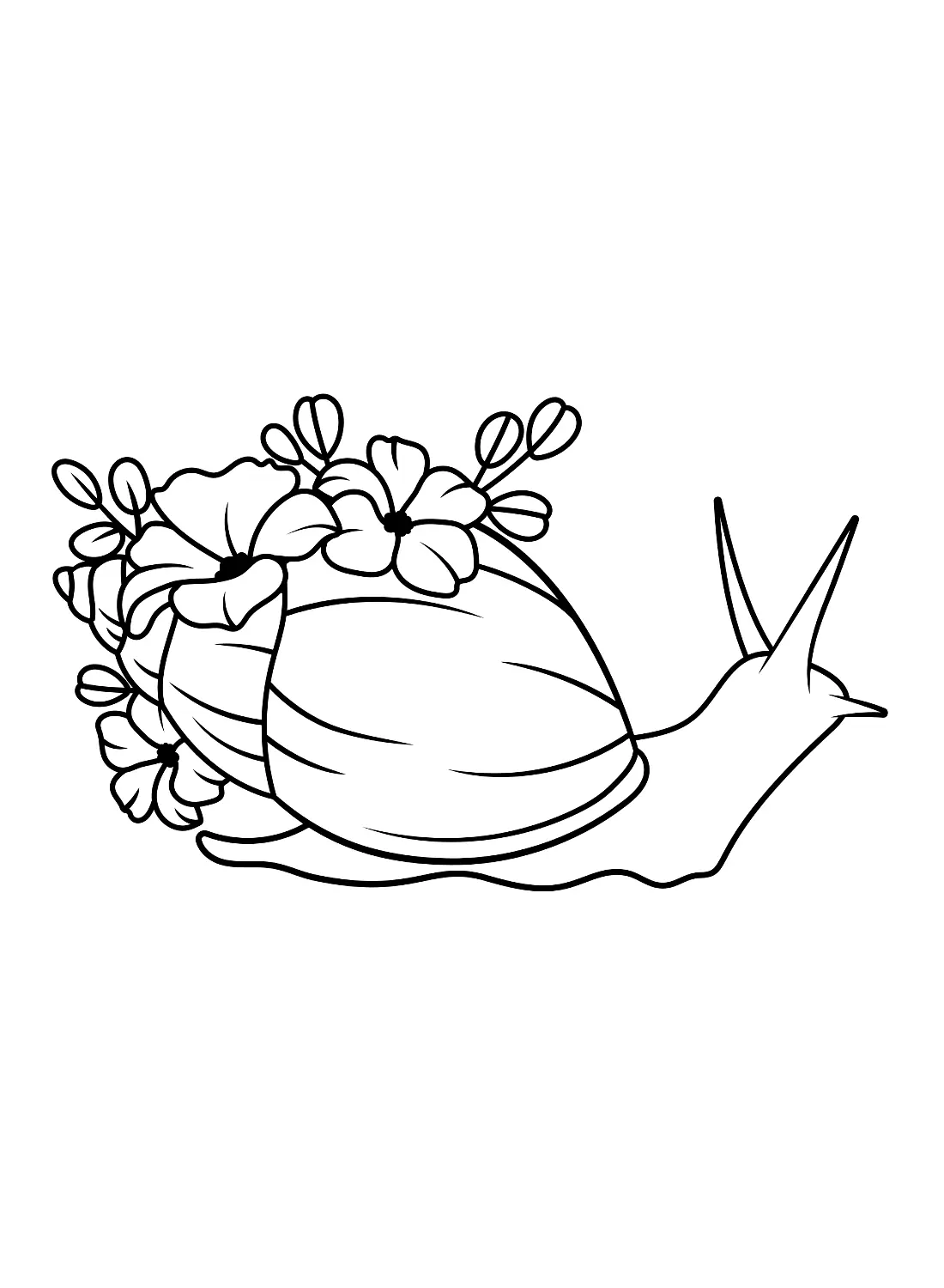 Snail Coloring Pages