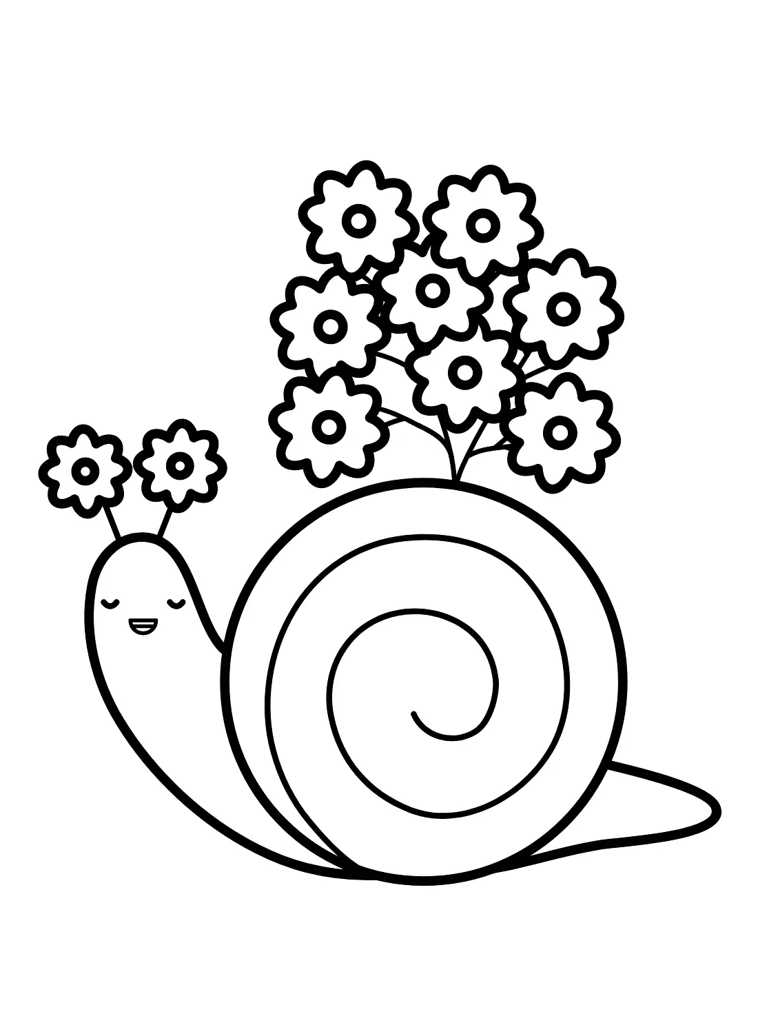 Snail Coloring Pages