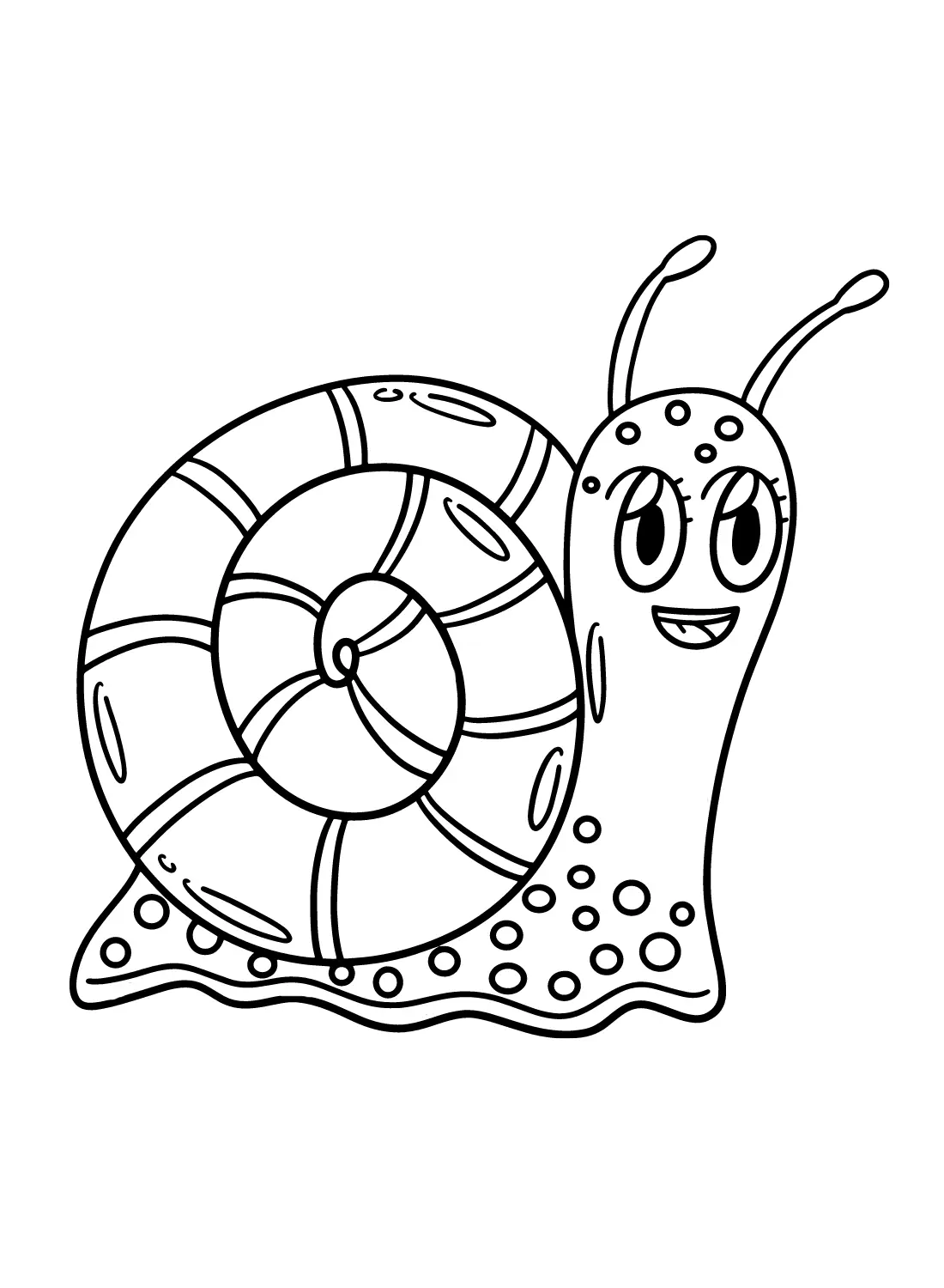 Snail Coloring Pages