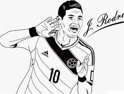 Soccer Players Coloring Pages