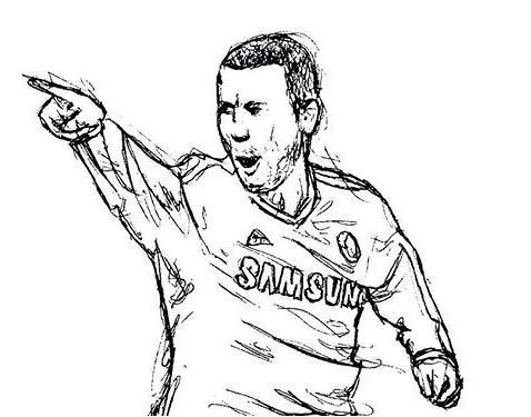 Soccer Players Coloring Pages