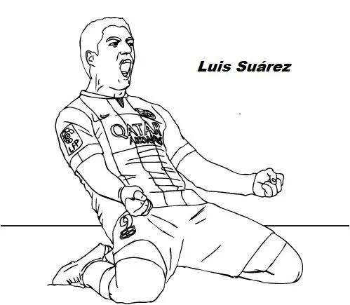 Soccer Players Coloring Pages