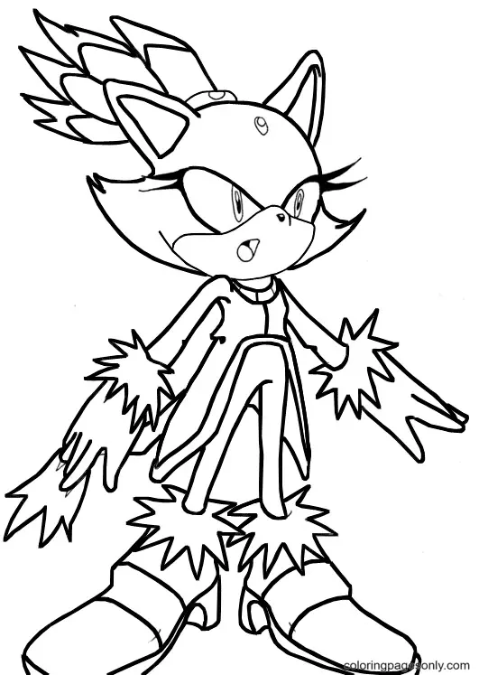 Sonic the Hedgehog 2 Coloring Pages