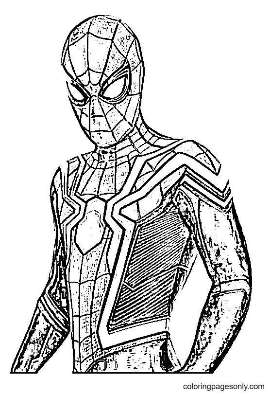 Spider Man No Way Home Coloring Pages