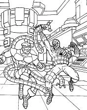 Spiderman Coloring Pages