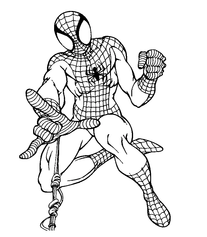 Spiderman Coloring Pages