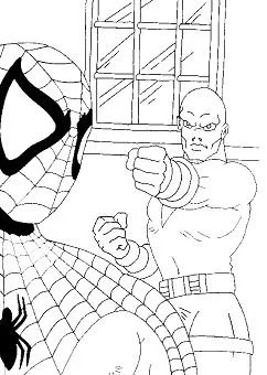 Spiderman Coloring Pages