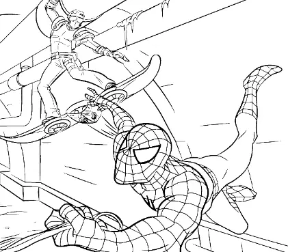 Spiderman Coloring Pages